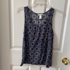 H&M Printed Shift Blouse
